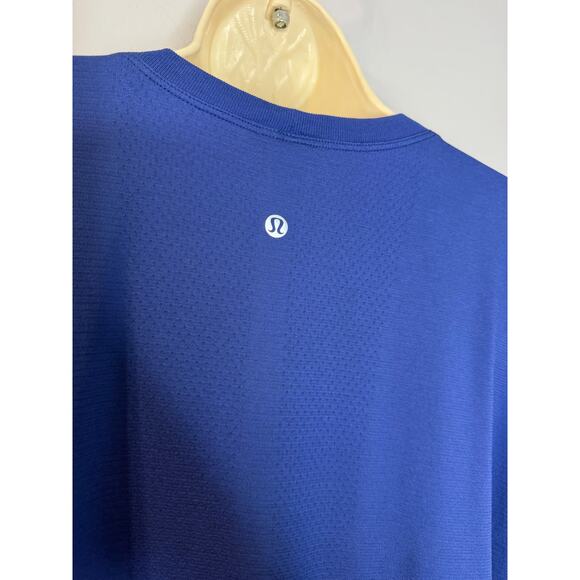 Lululemon Swiftly Relaxed-Fit Long Sleeve Shirt Psychic Psychic Blue Sz 14 - Picture 13 of 13